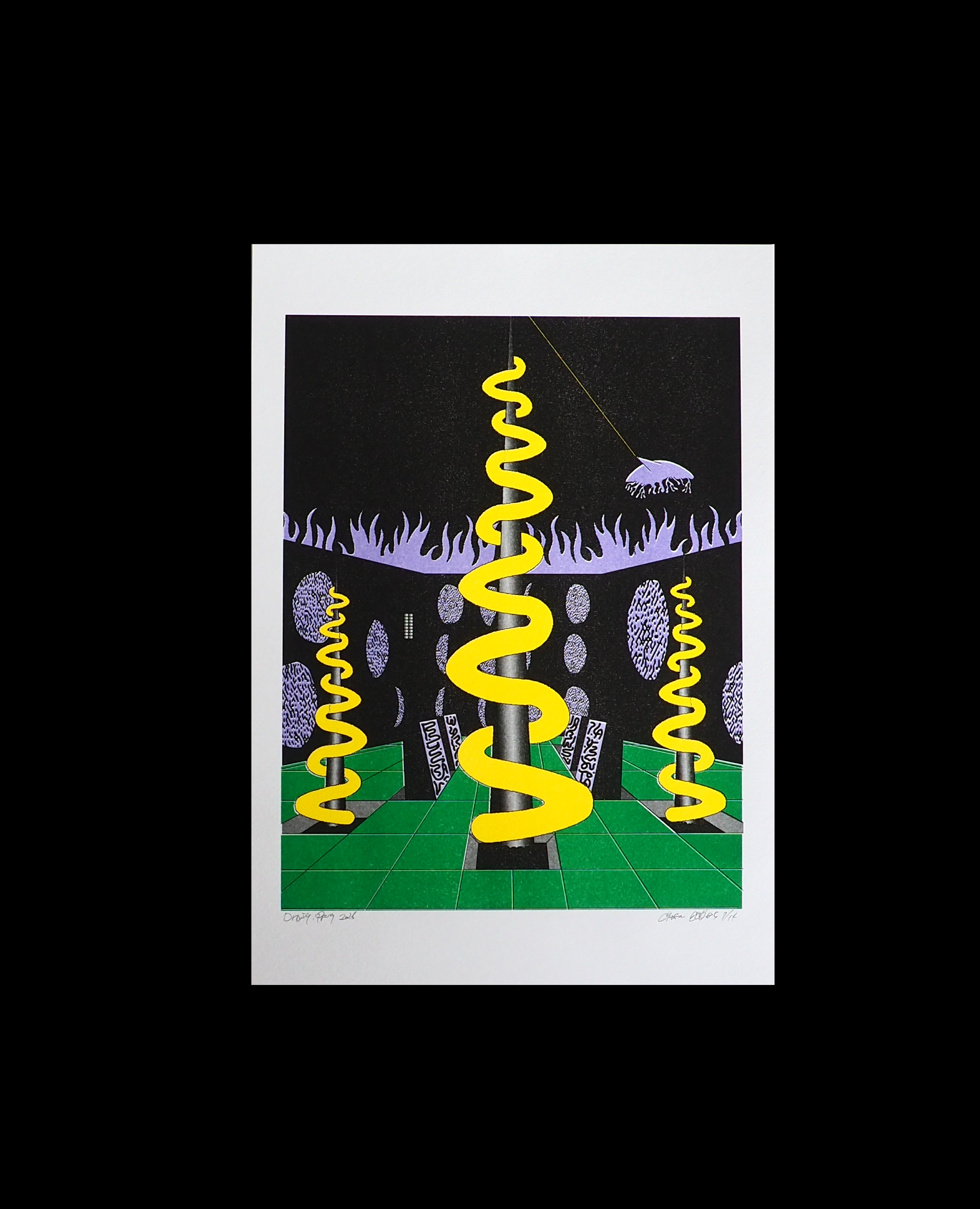 VOID HOUSE (FIXED⇄LOOSE) A3 POSTER(Edition 17)